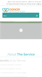 Mobile Screenshot of donorapplication.net